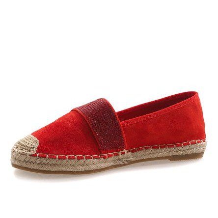 Czerwone espadryle 6548 r.36 na Arena.pl
