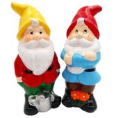 KRASNAL OGRODOWY SKRZAT DO OGRODU FIGURKA DEKORACJA OGRODOWA ZESTAW 2 sztuk