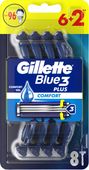 Gillette Blue 3 Comfort jednorazowa maszynka do golenia dla mężczyzn 8 Szt.
