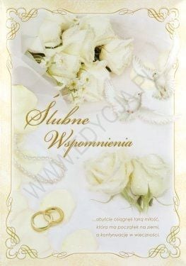 Ślubne Wspomnienia album zdjęcia+wpis duże pudełko na Arena.pl