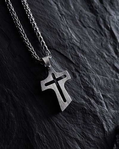 Srebrny krzyż BELIEF na Arena.pl