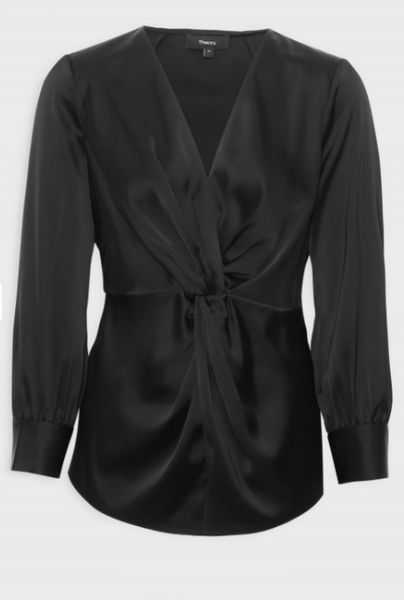 Theory LS TWIST BLOUSE.SOFT 36 zdjęcie 1