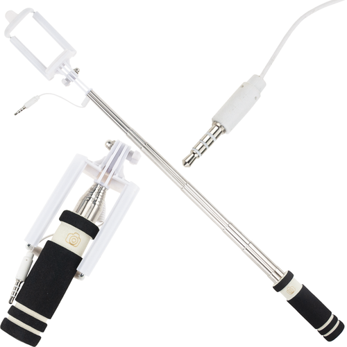 NN91 MONOPOD SELFIE STICK KIJEK Z KABLEM MONOPOD KIJ na Arena.pl