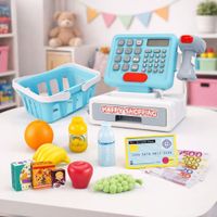 DLA DZIECI ZABAWKA Z DŹWIĘKAMI KASA SKLEPOWA