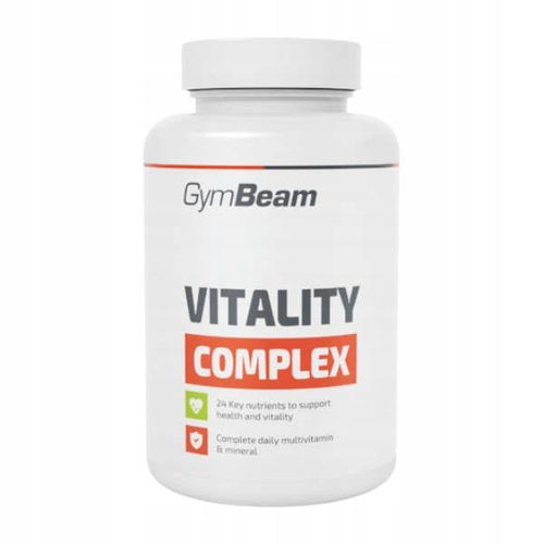 MULTIWITAMINA VITALITY COMPLEX WITAMINY MINERAŁY ODPORNOŚĆ GymBeam 120 tab na Arena.pl