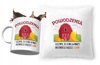 Zestaw Powitanie W Pracy Poduszka + Kubek Prezent Z Nadrukiem Ze Zdjęciem