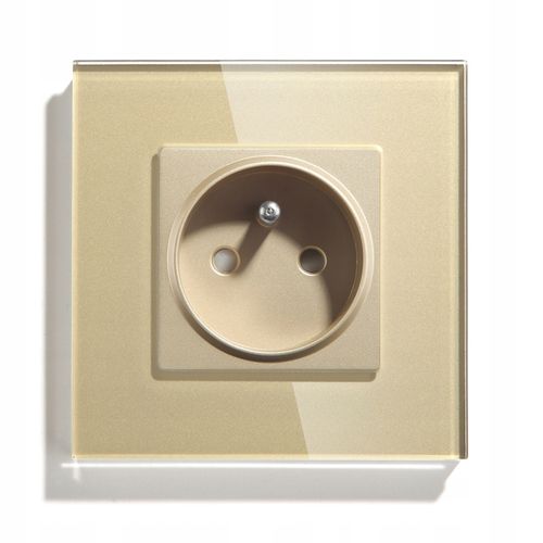 GNIAZDKO ELEKTRYCZNE SZKLANE POJEDYNCZE KONTAKT GNIAZDO 16A na Arena.pl