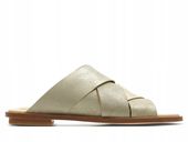 Clarks klapki Willow Art Champagne rozmiar 36