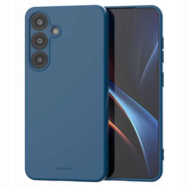 Spacecase Silicone Case 3.0 Galaxy S25 Blue zdjęcie 5