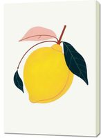 Obraz 70x100cm Nowoczesny Owoce I Cytryna I Pop Art Vintage do Salonu