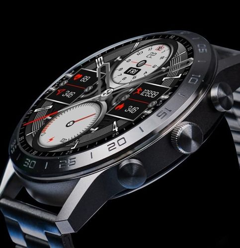 SMARTWATCH Zegarek MESKI ROZMOWY 466x466 PLATNOSC ZEGARKIEM NFC na Arena.pl