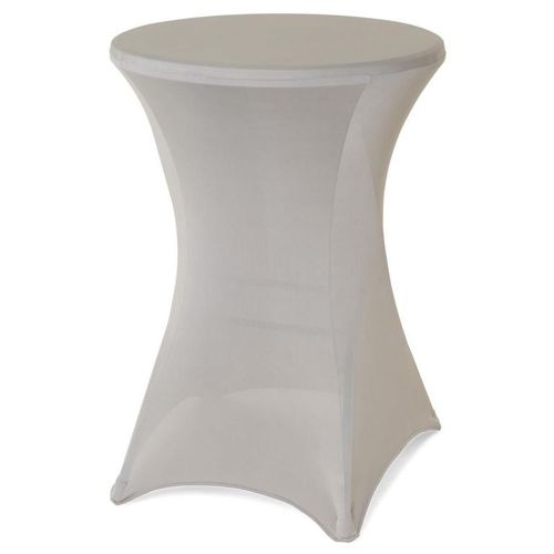 Pokrowiec na wysoki stół, elastyczny, 80 x 80 x 110 cm szary na Arena.pl