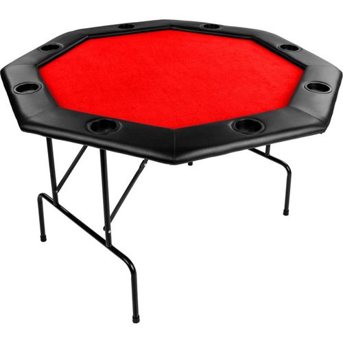 Stół do pokera - czerwony M57304 na Arena.pl