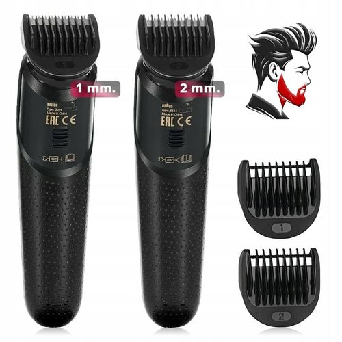 MASZYNKA DO WŁOSÓW TRYMER DO BRODY NOSA USZU GOLARKA BRAUN MGK7WCA-GIGAPACK na Arena.pl