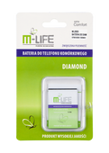 ML0503 Bateria M-LIFE do Samsung Galaxy ACE Plus S7500 S6500 1500mAh