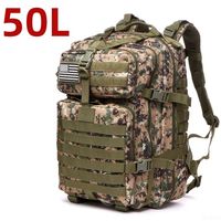 Plecak trekkingowy 25 l czarny 50 l(Camouflagegreen)