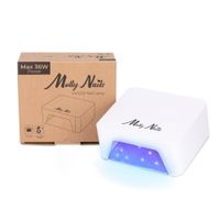 Lampa do paznokci UV/LED 36W MollyNails bezprzewodowa biała V9BAT