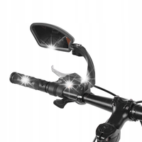 LUSTERKO ROWEROWE ROWERU WSTECZNE LEWE 360