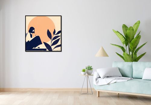 Plakat 80x80cm Kontemplacja na Arena.pl