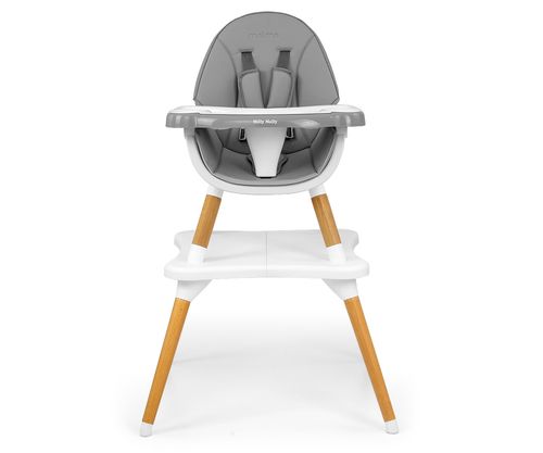 Milly Mally Krzesełko do karmienia 2w1 Malmo Grey na Arena.pl