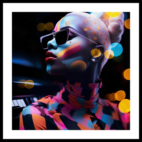 Plakat 40x40cm Melodia Bijąca z Duszy zdjęcie 3