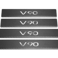 Listwa progowa VOLVO V90 MK2 Stal nierdzewna 304 carbon 4szt