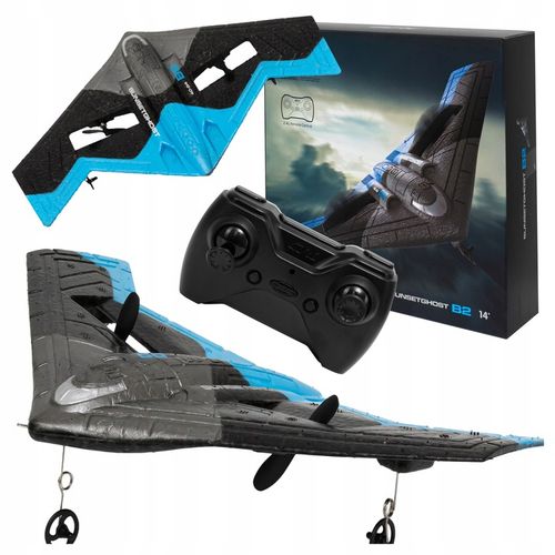 ZDALNIE STEROWANY SAMOLOT ŚWIATŁA LED MYŚLIWIEC NA PILOT 2,4 GHz + AKU na Arena.pl