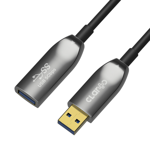 Claroc przedłużacz Kabel optyczny USB-A M-F Gbps 15m na Arena.pl