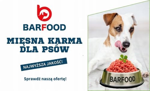 10 KG MIĘSO MROŻONE DLA PSA - 100% WOŁOWE BEZ KOŚCI mokra karma kostki BARF na Arena.pl
