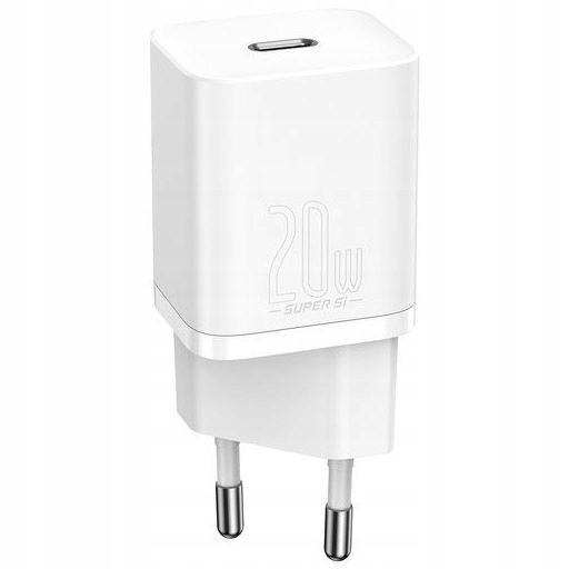 Ładowarka sieciowa Baseus USB-C 20W + kabel do iPhone Lightning fast charge zdjęcie 10