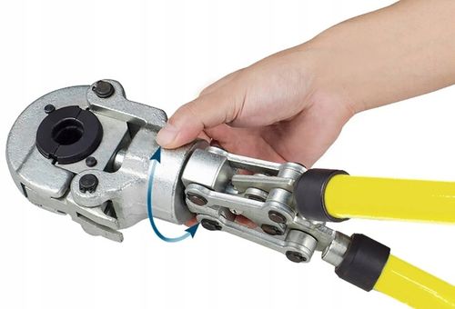 EUROKOMP obrotowa PRASKA ZACISKARKA RUR PEX-AL-PEX MATRYCE U + TH na Arena.pl