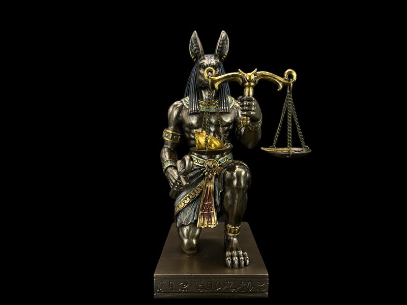 KLĘCZĄCY ANUBIS VERONESE WU77959A4 zdjęcie 3