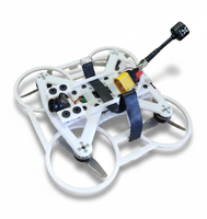 Rama drona FPV 3D 2.5 cala cały biały