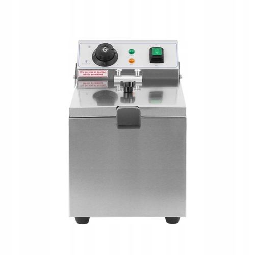 FRYTOWNICA ELEKTRYCZNA 8 L POJEDYNCZA 3200W GASTRONOMICZNA JEDNOKOMOROWA na Arena.pl