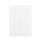 SAMOPRZYLEPNE NAROŻNIKI DO ZDJĘĆ, BIAŁE, 48 SZT. DPNK-156 DP CRAFT