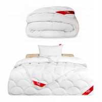 KOŁDRA CAŁOROCZNA ANTYALERGICZNA 140X200 Z POLSKI CIEPŁA LEKKA 4 PORY