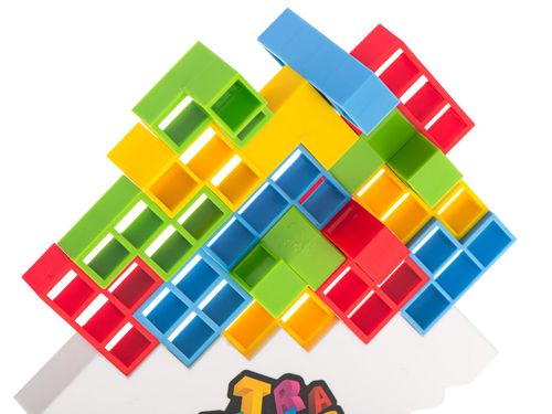 Układanka Tetris Balansujące Klocki Gra Logiczna na Arena.pl