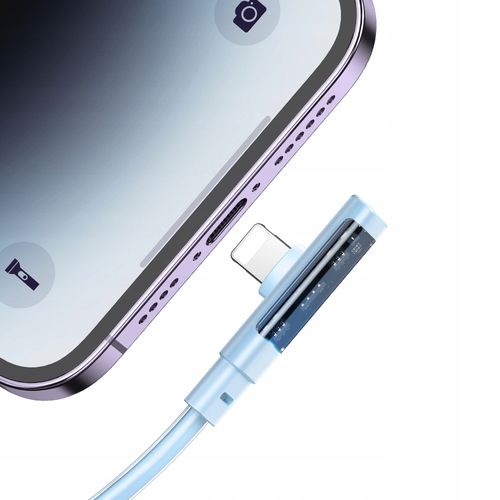 mcdodo kabel kątowy usb lightning płaski 36w do iphone 13 14 na Arena.pl