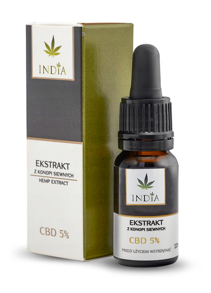 Olejek CBD India 5% (500 mg) 10 ml zdjęcie 1