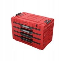 Skrzynka narzędziowa QBRICK System Prime Drawer 4 Toolbox Expert Red Ultra