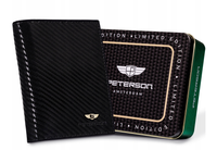 duży, pionowy portfel męski ze skóry naturalnej - peterson