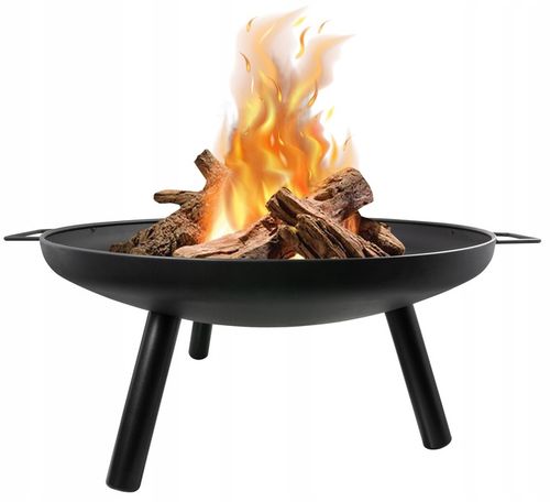 Grill Palenisko Czarne Ogrodowe Misa 58cm Stalowe Solidne Duże Do Ogniska na Arena.pl