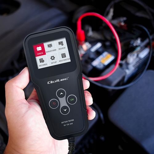 Cyfrowy miernik tester do baterii 3w1 z LCD 6V 12V 24V 30Ah-200Ah j.Polski na Arena.pl