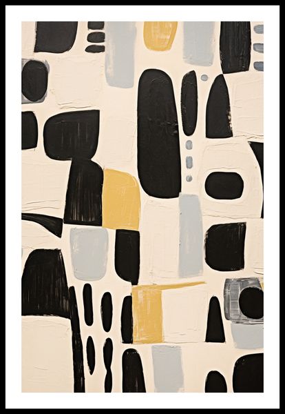 Plakat 53x81cm Geometria Cieni zdjęcie 3