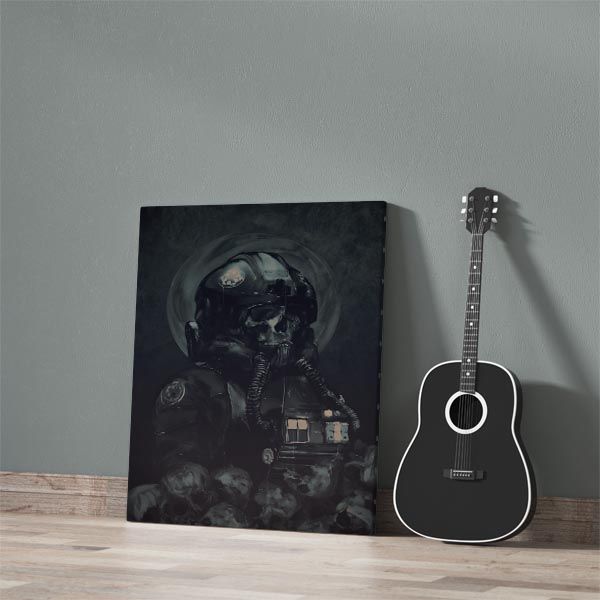Gwiezdne Wojny Star Wars Skull Pilot - obraz na płótnie 30x40 cm zdjęcie 3