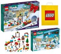 LEGO Friends Kalendarz Adwentowy 24 Gift 231 Klocki 6+ Torba Prezent