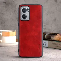 Etui AIORIA Vintage LEATHER do OnePlus Nord CE 2 5G czerwony