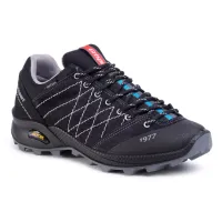 Grisport Buty trekkingowe damskie - Vibram - rozmiar 37 - czarne skórzane