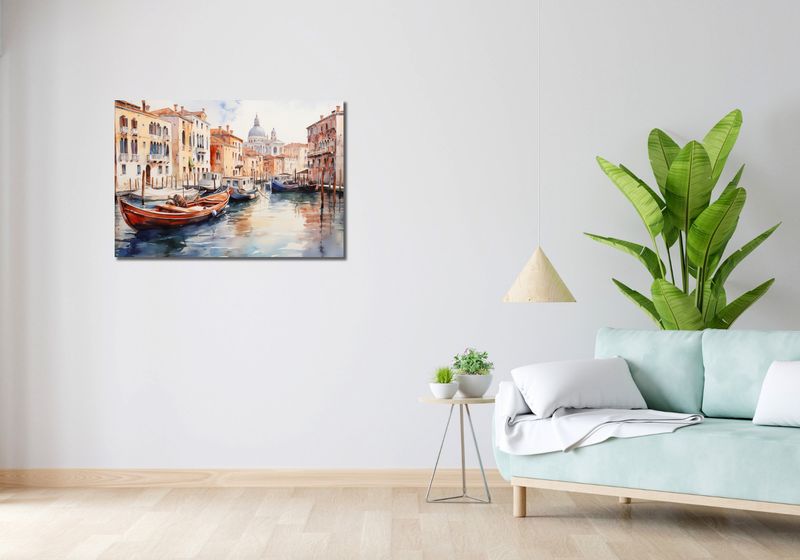 Obraz 90x60cm Wenecka Impresja zdjęcie 2