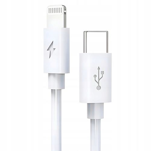 KABEL USB-C LIGHTNING PD 20W 3A DO IPHONE 13 11 APPLE 1m SZYBKIE ŁADOWANIE na Arena.pl